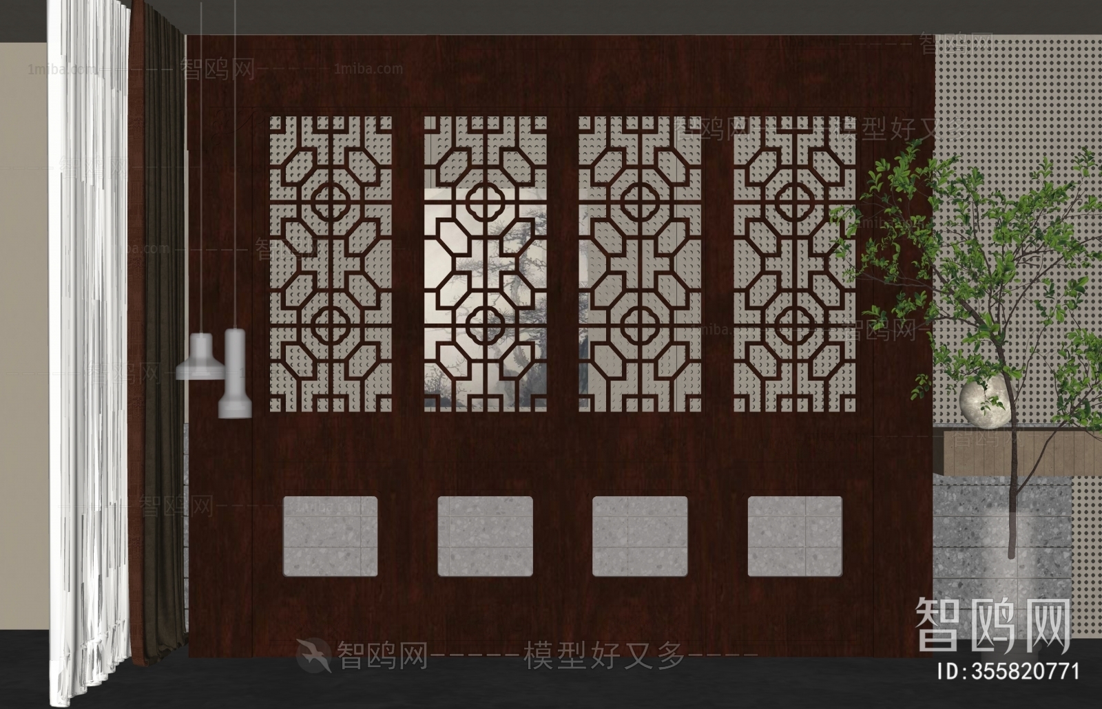 Chinese Style New Chinese Style Partition