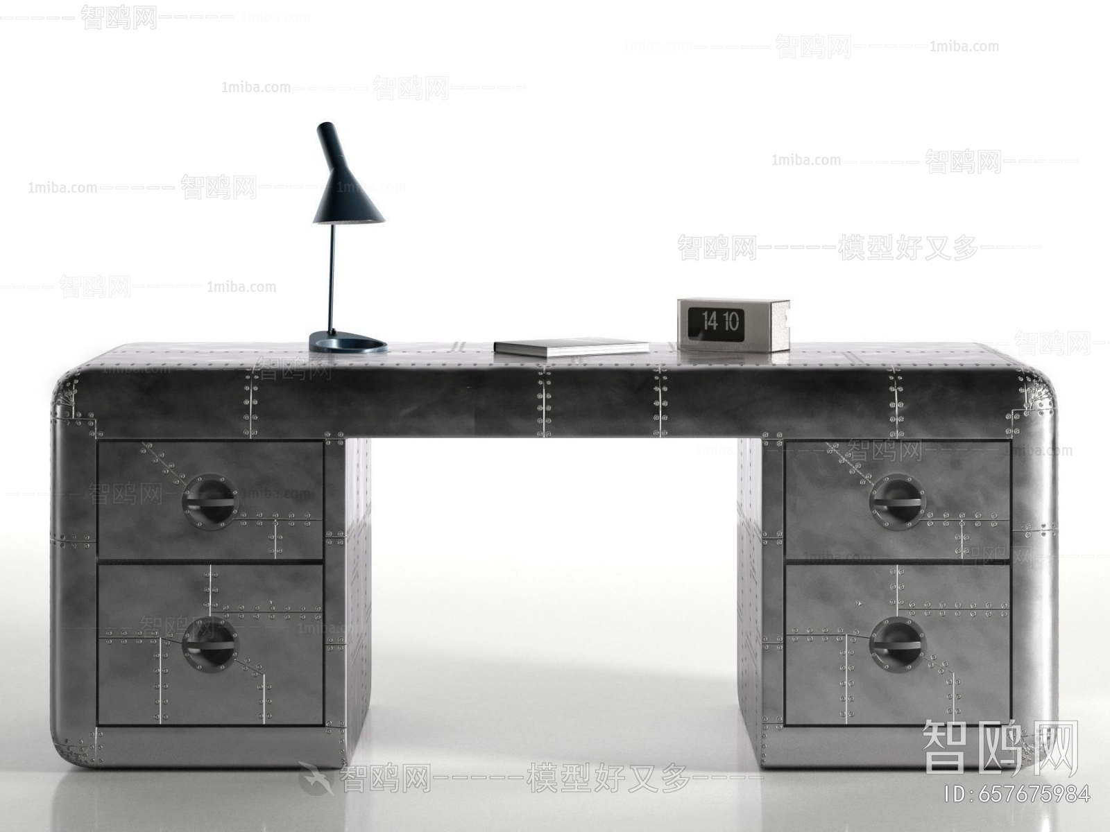 Industrial Style Manager's Desk