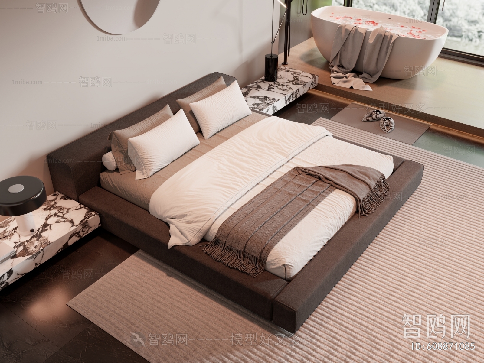 Modern Double Bed