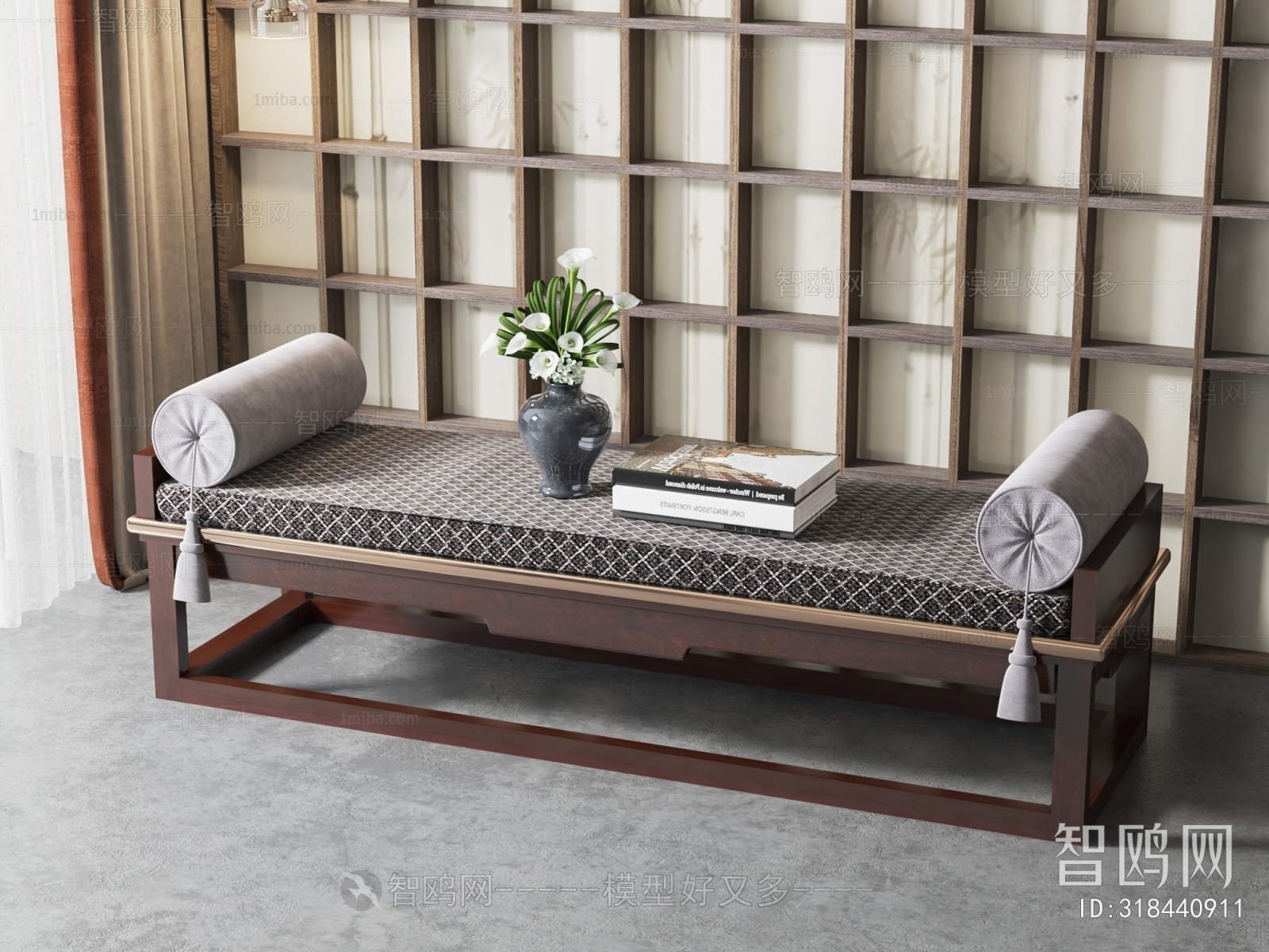 New Chinese Style Bench