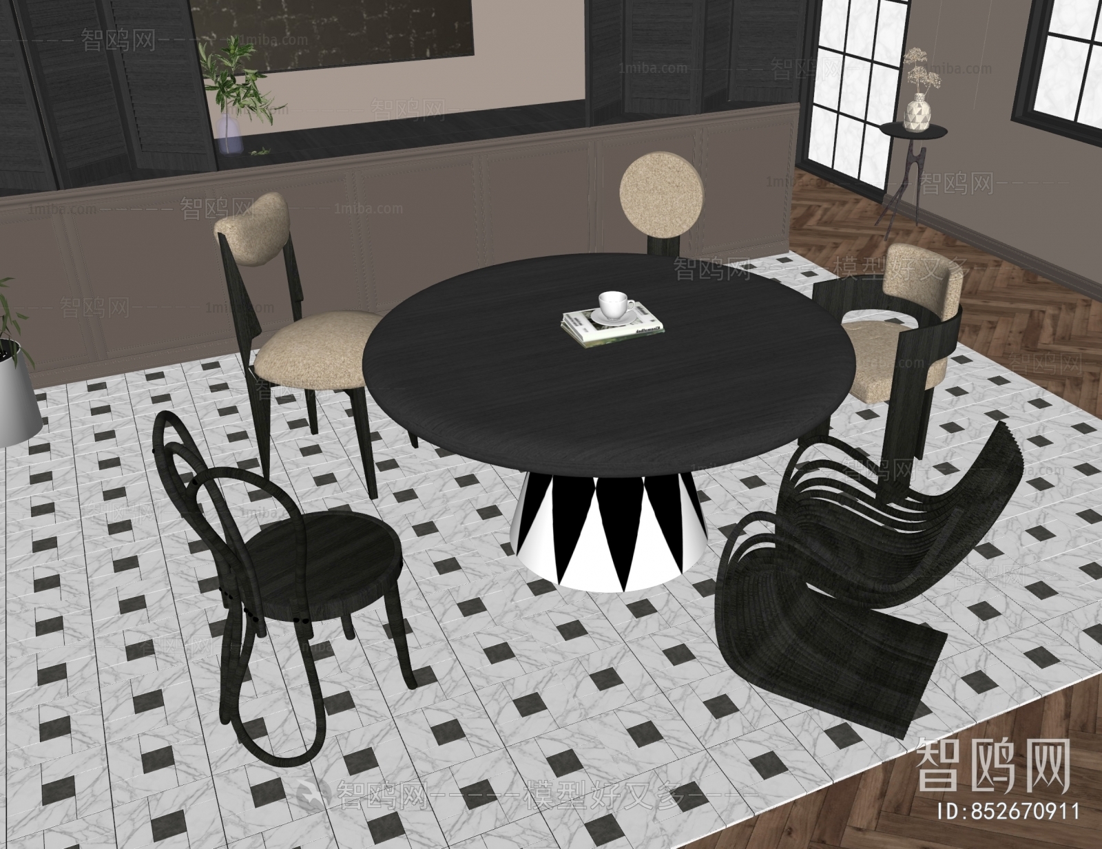 Modern Dining Table And Chairs