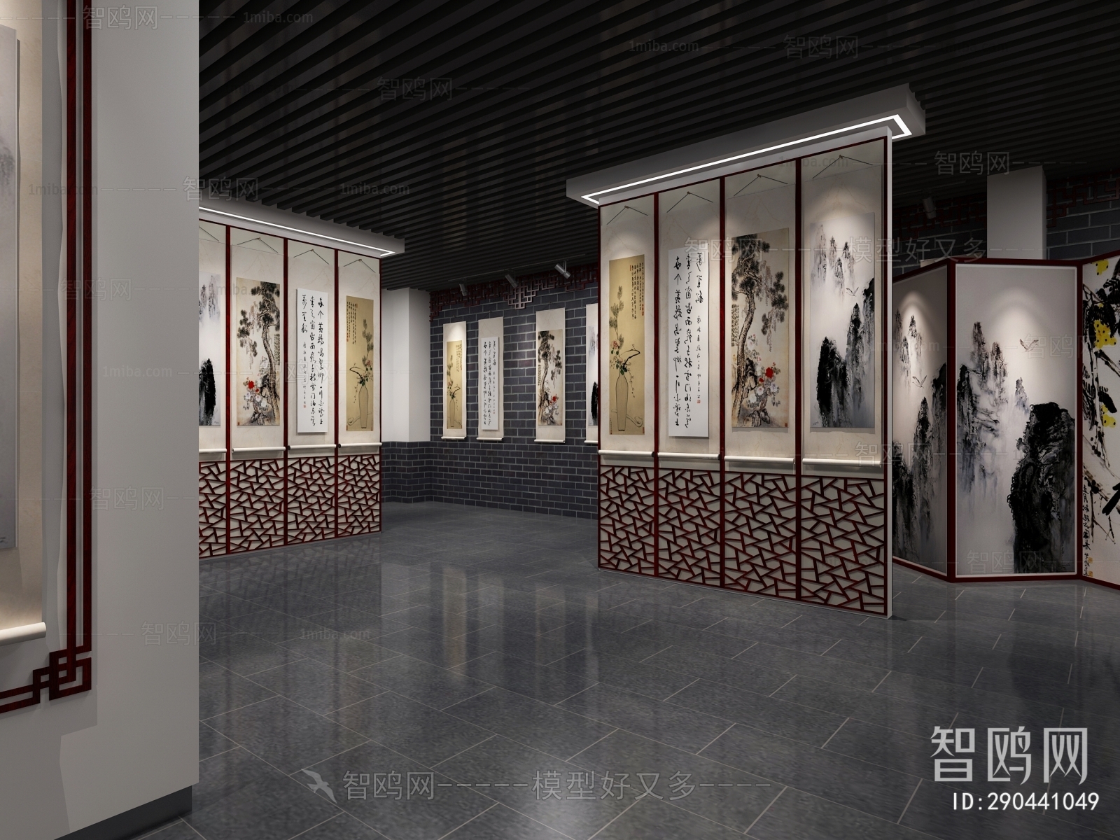 New Chinese Style Exhibition Hall