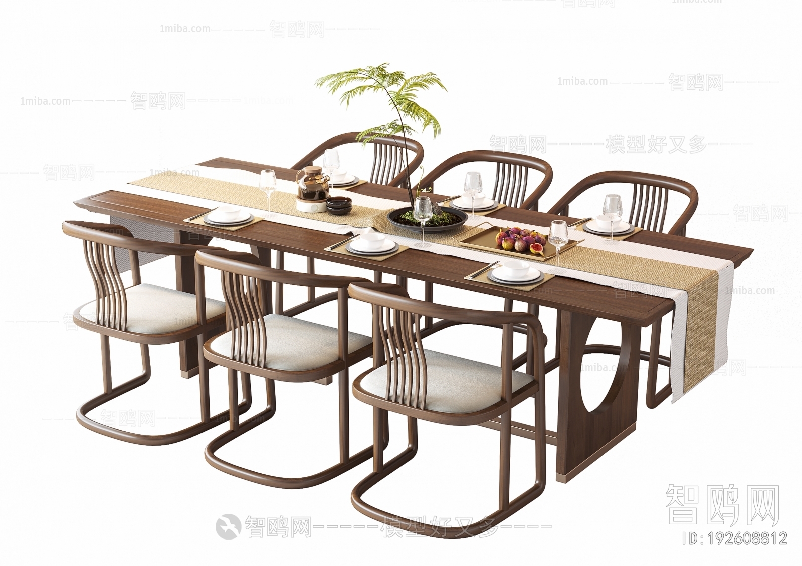 New Chinese Style Dining Table And Chairs