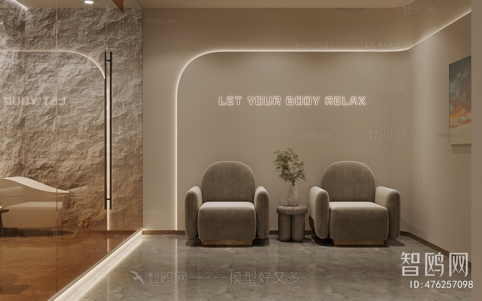 Modern Wabi-sabi Style SPA Beauty