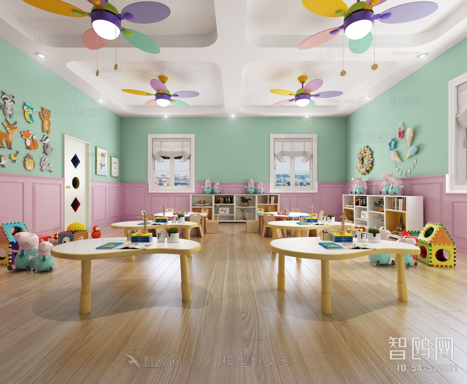 Nordic Style Children's Kindergarten