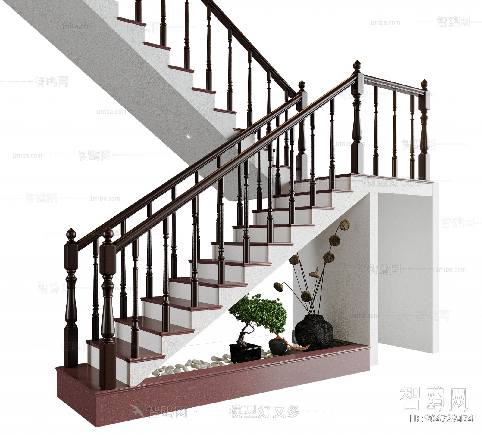 Modern Stair Balustrade/elevator