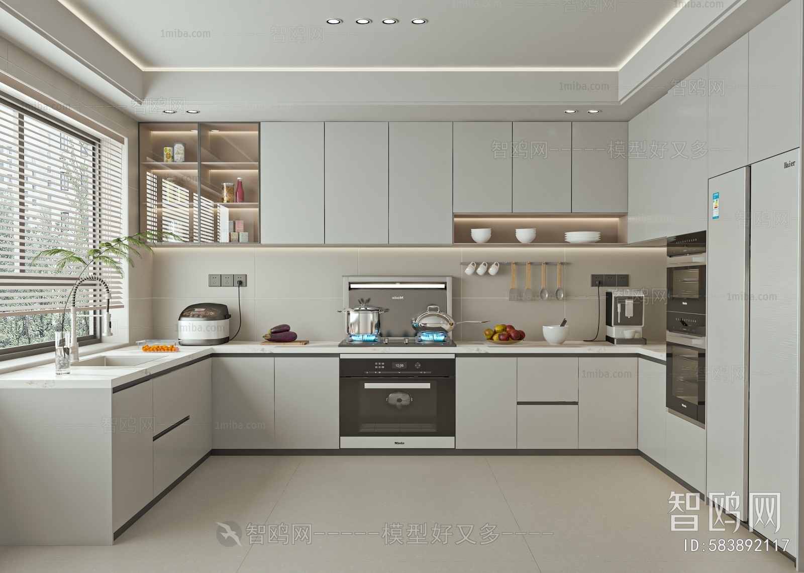 Modern The Kitchen