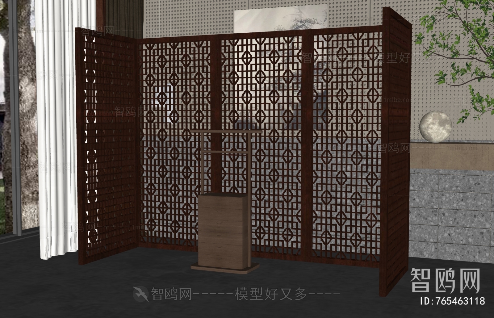 New Chinese Style Partition