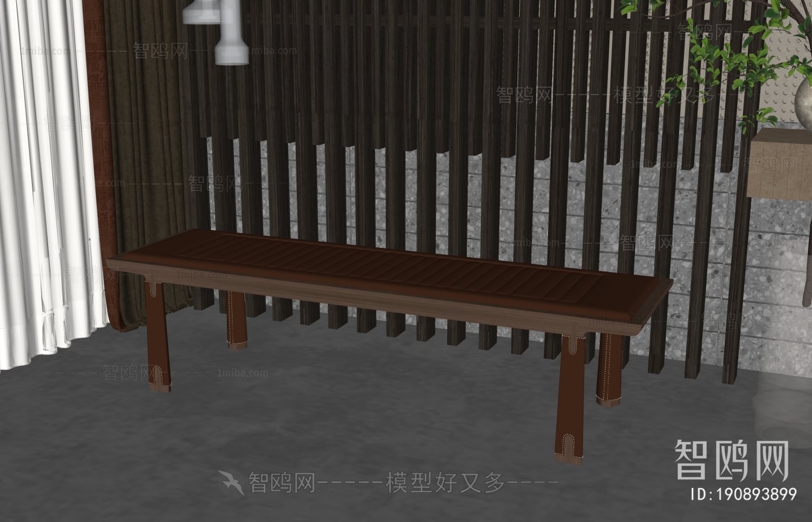 新中式长凳