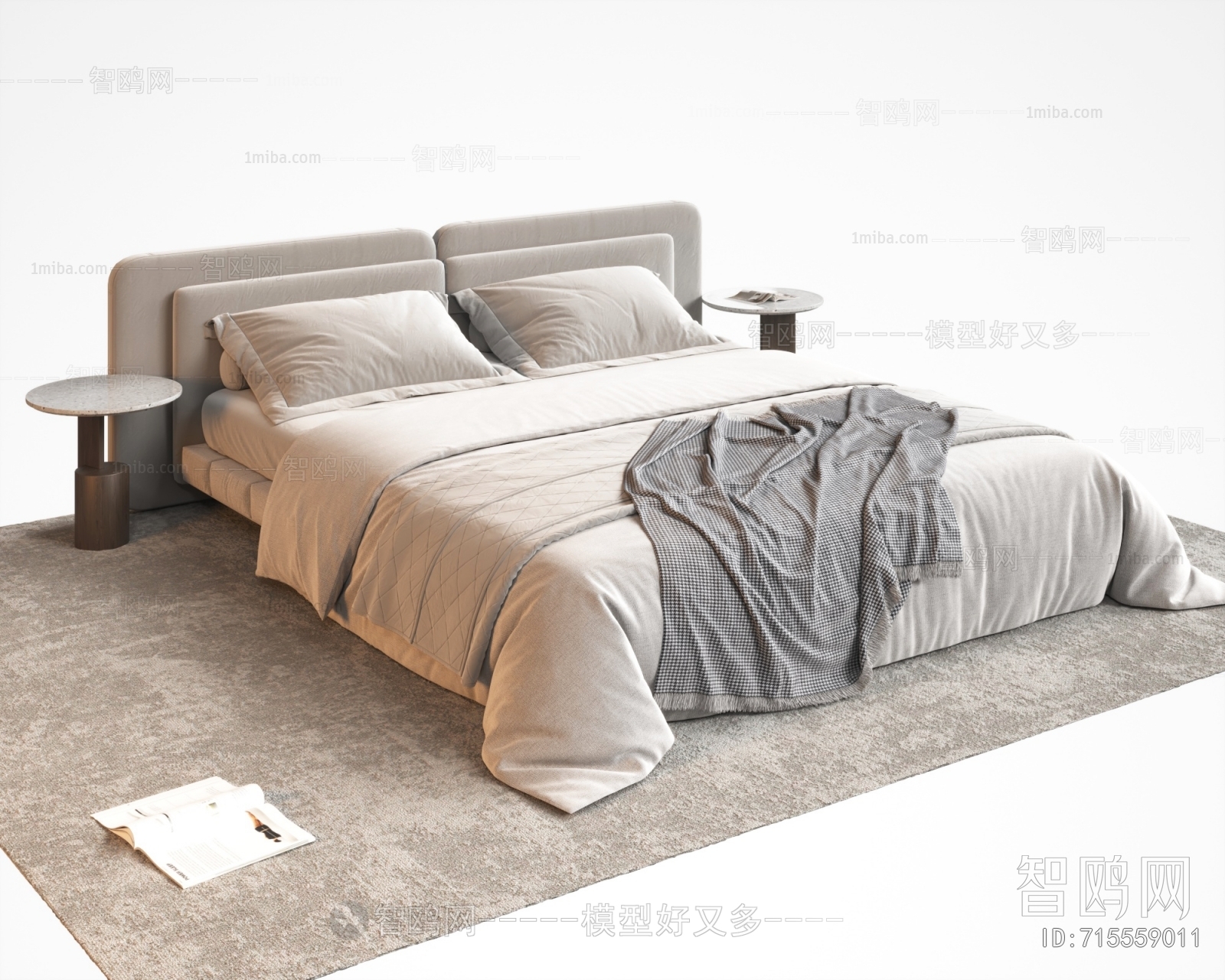 Modern Double Bed