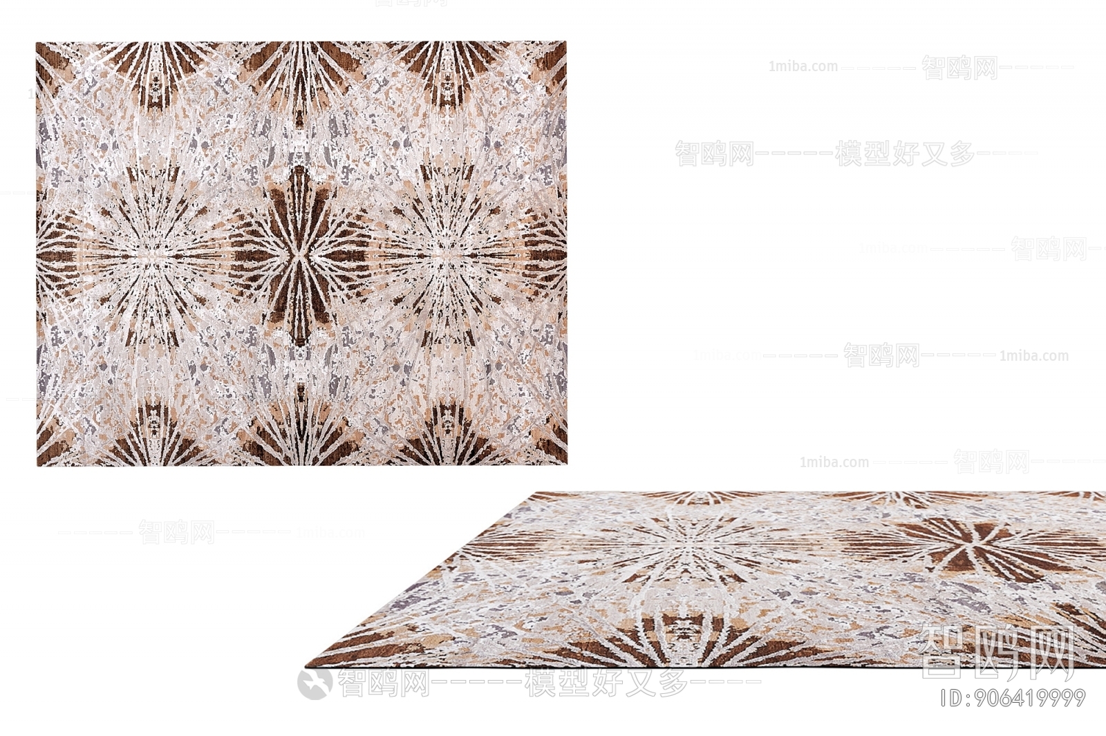 New Chinese Style Patterned Carpet