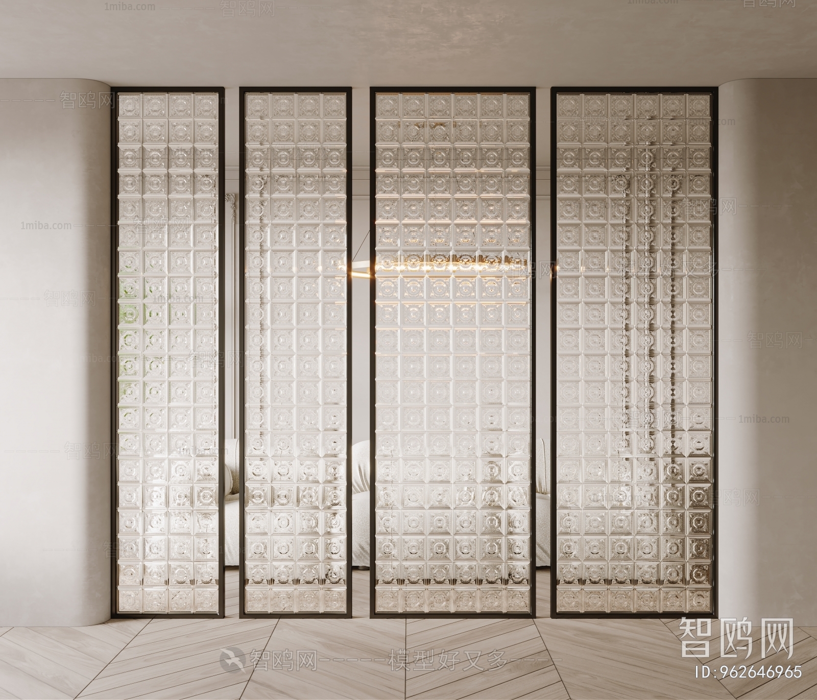 Modern Glass Screen Partition