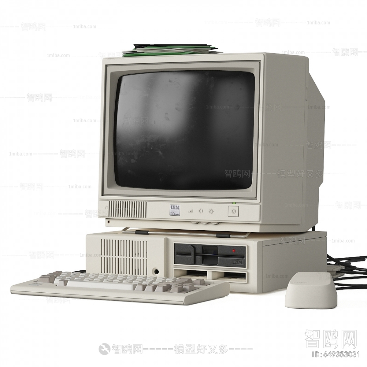 Retro Style Computer/Computer Screen