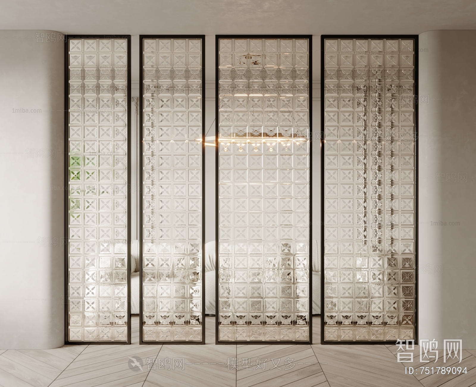 Modern Glass Screen Partition