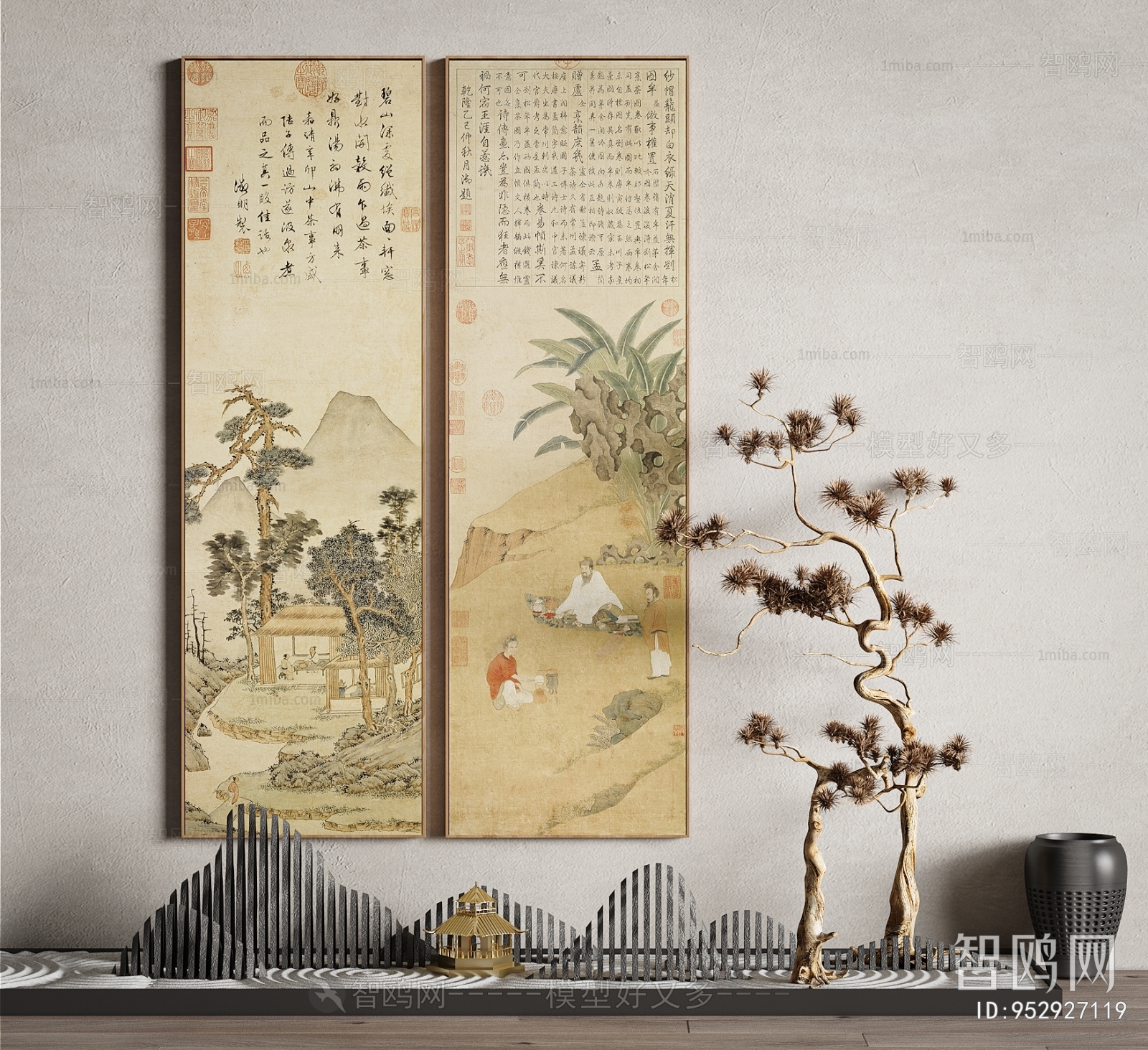 New Chinese Style Painting