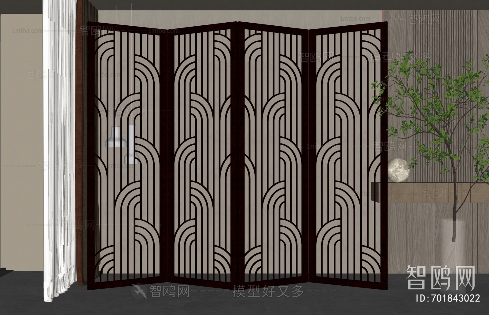 New Chinese Style Partition