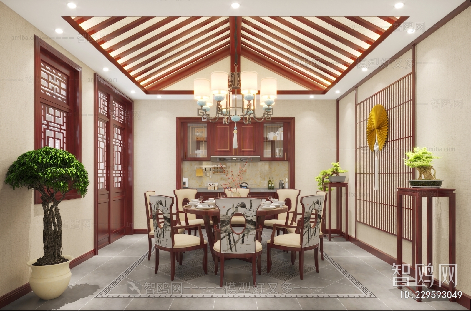 Chinese Style A Living Room