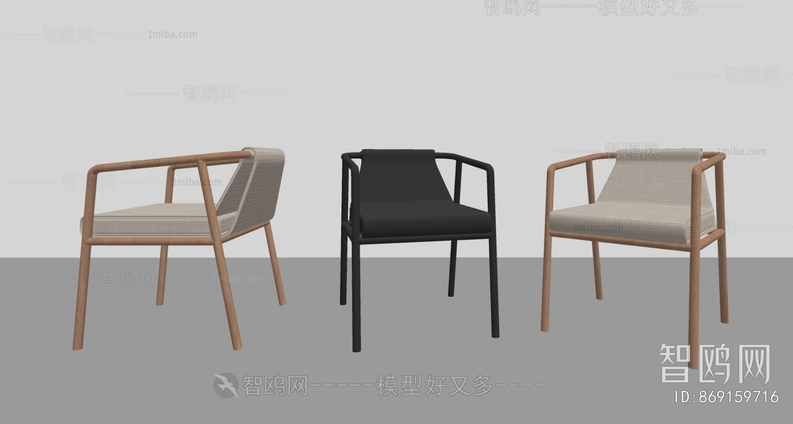 New Chinese Style Lounge Chair