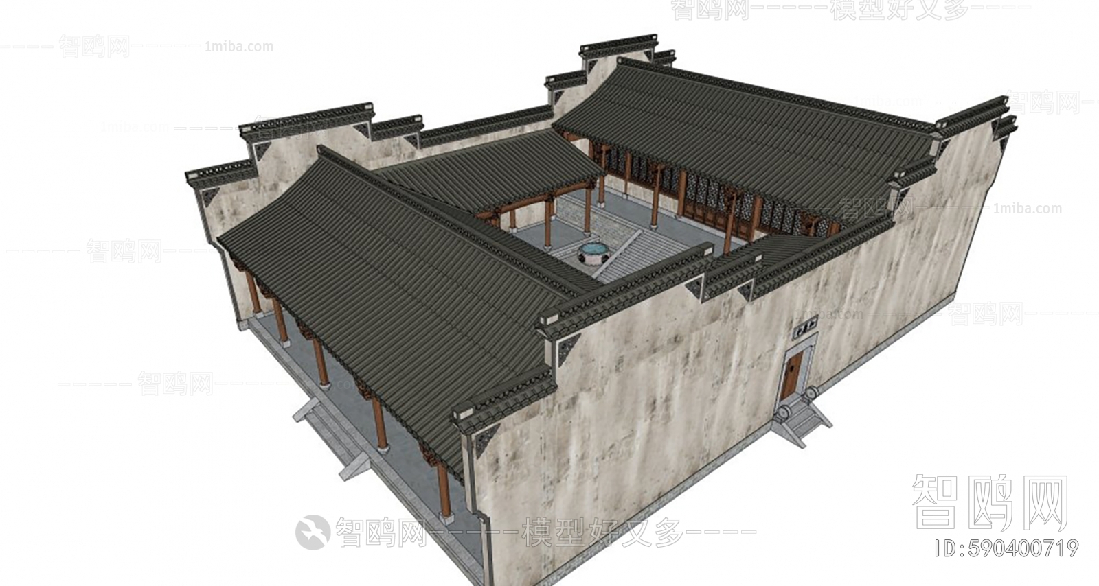 Chinese Style Building Appearance