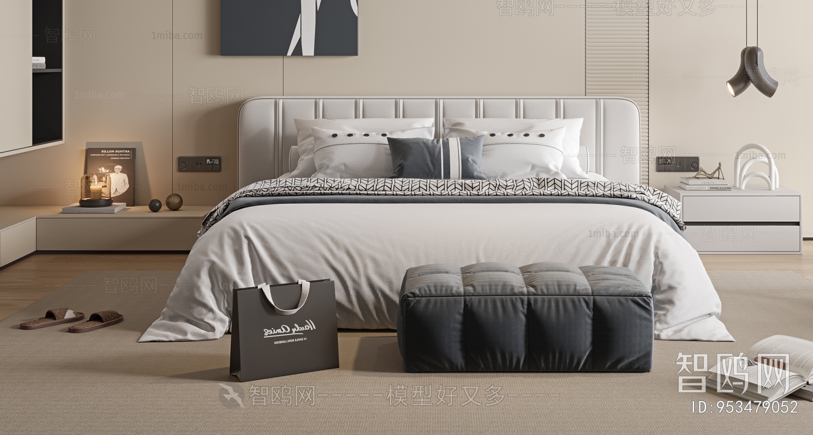 Modern Double Bed