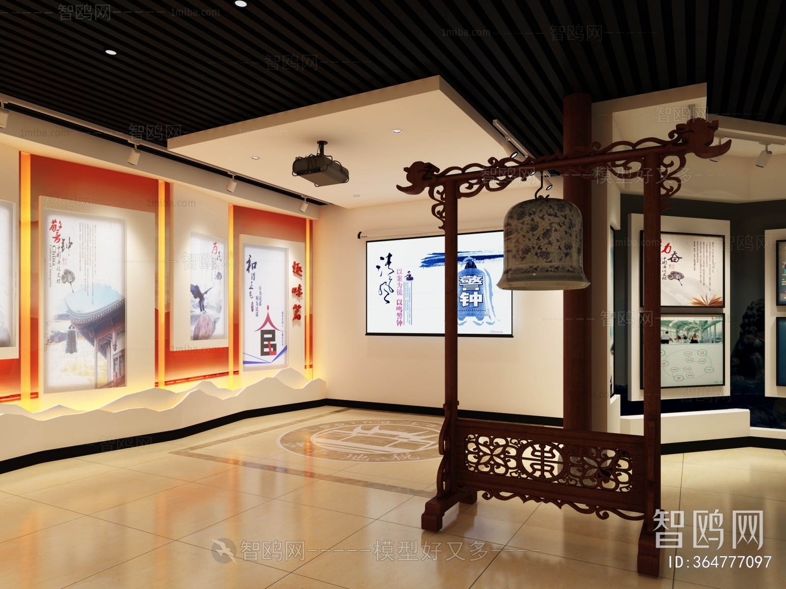 Chinese Style Exhibition Hall