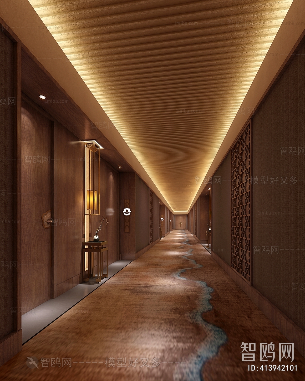 新中式走廊