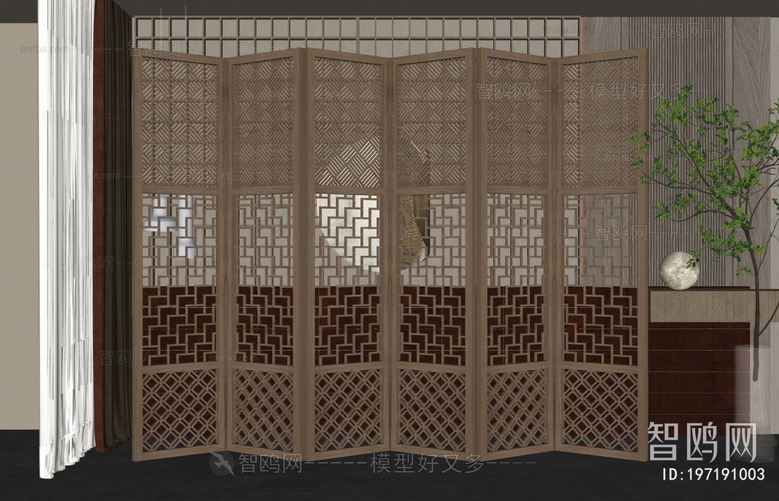 New Chinese Style Partition