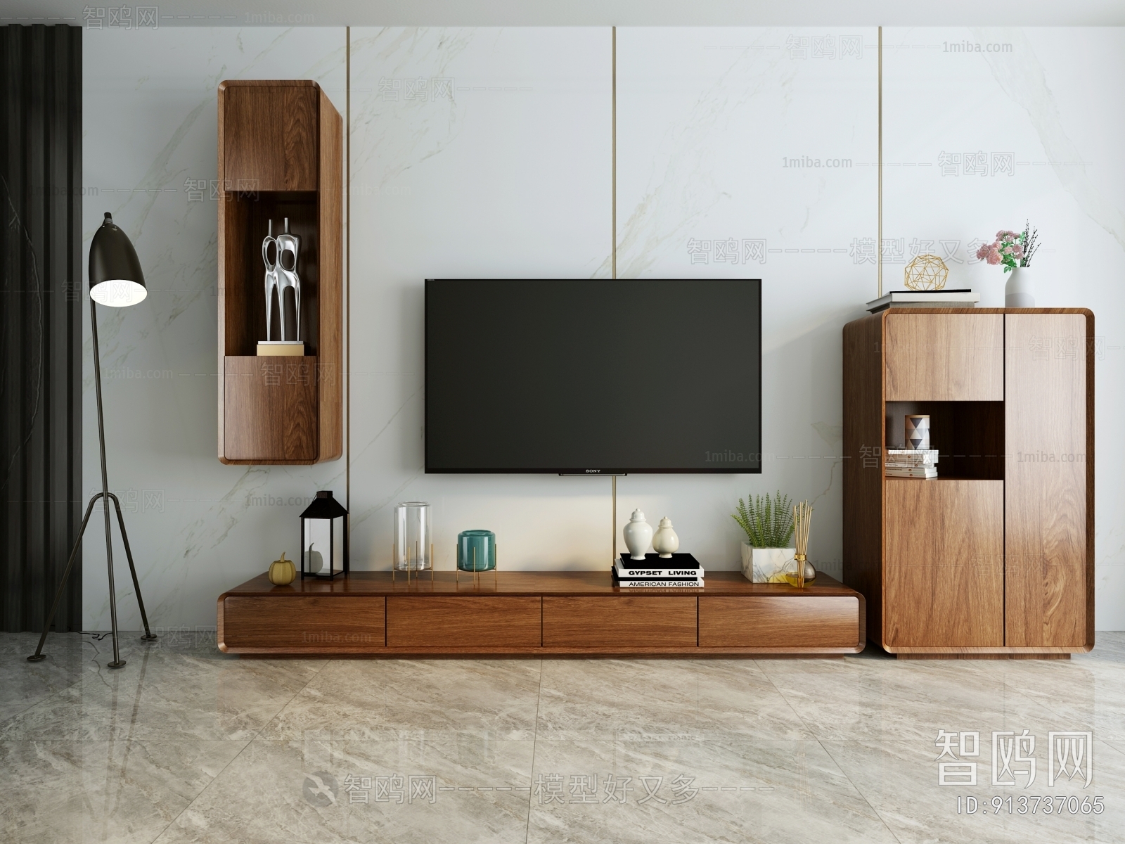 Nordic Style TV Cabinet