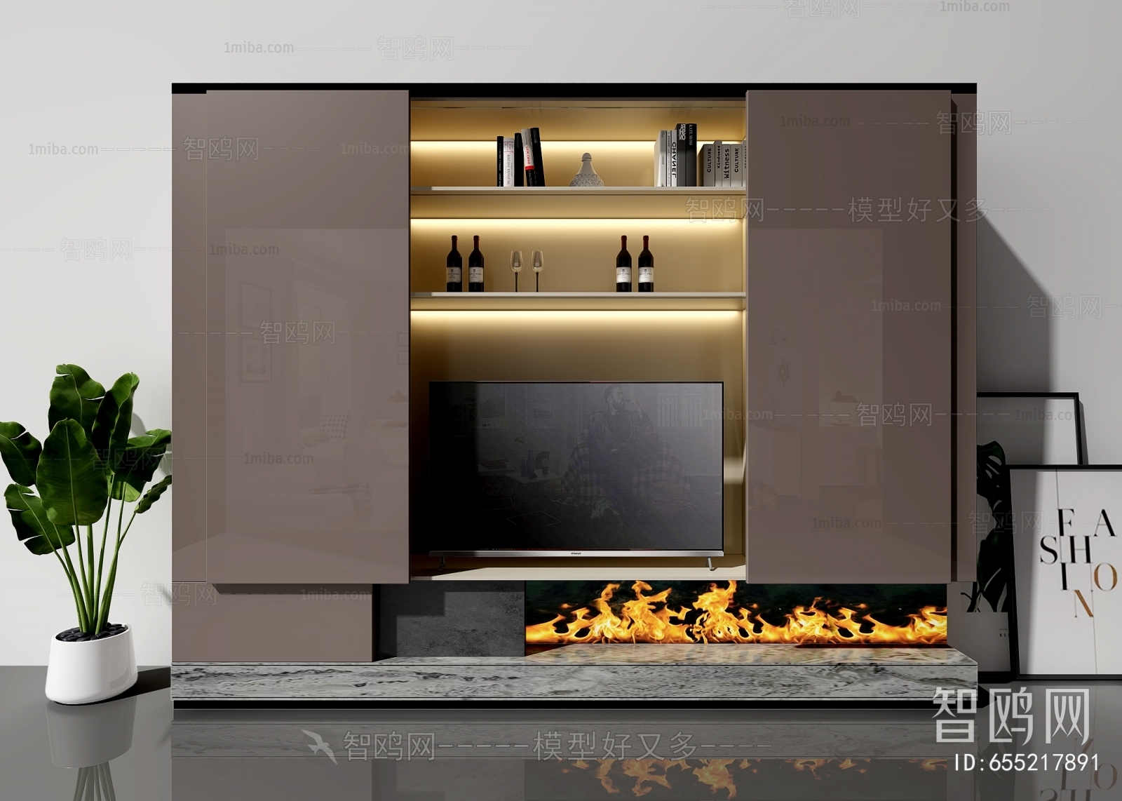 Modern Decorative Cabinet