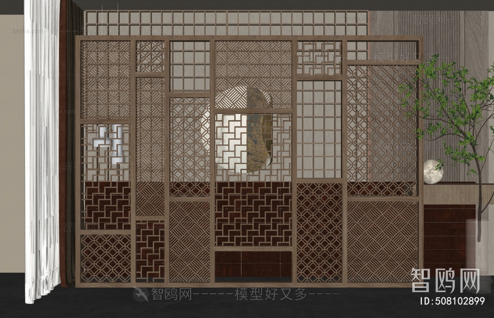 New Chinese Style Partition