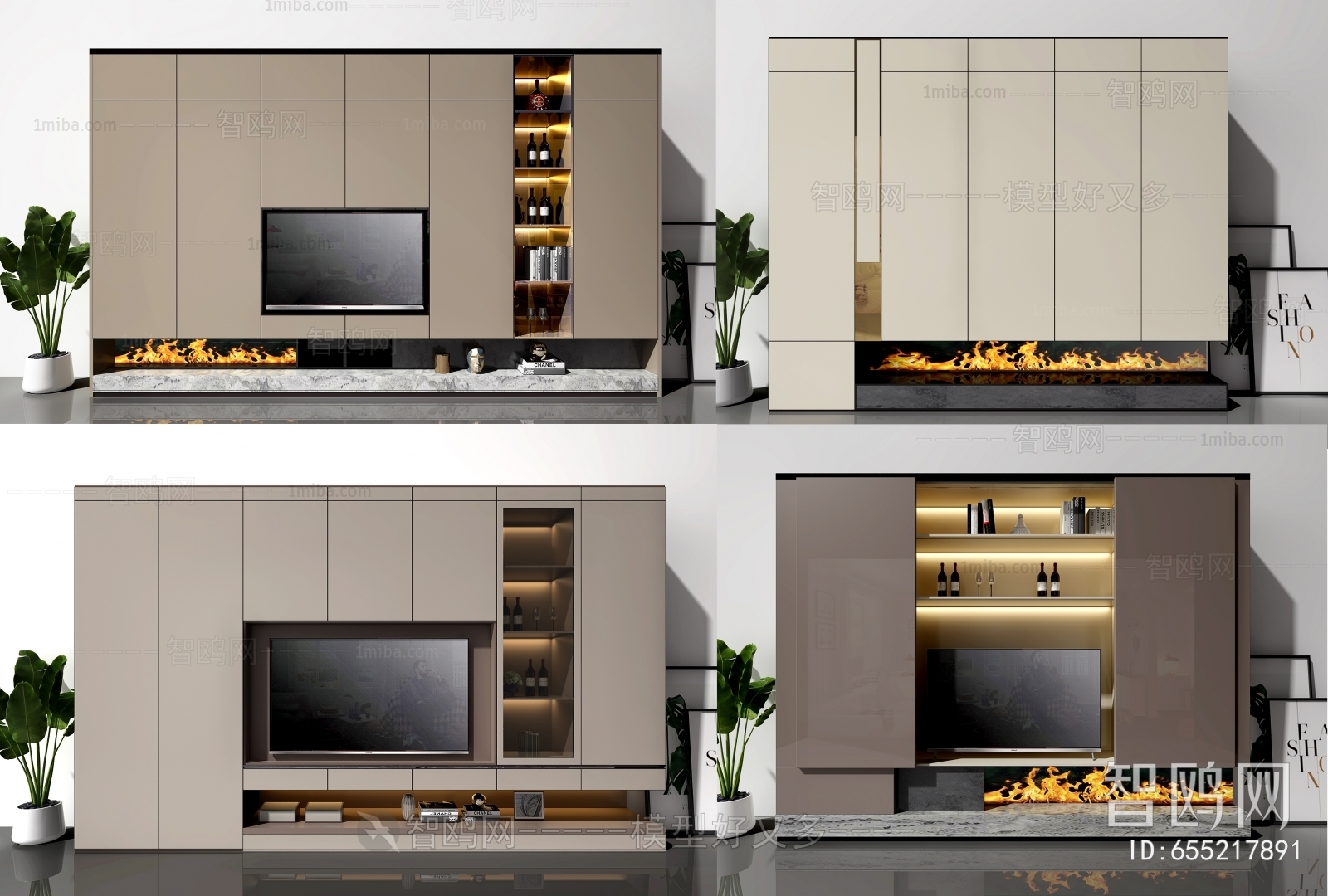 Modern Decorative Cabinet