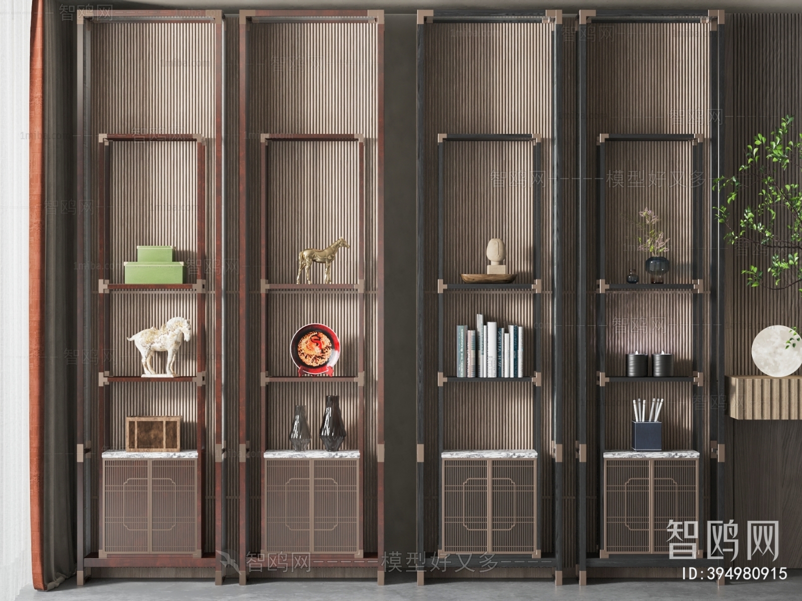 New Chinese Style Shelving