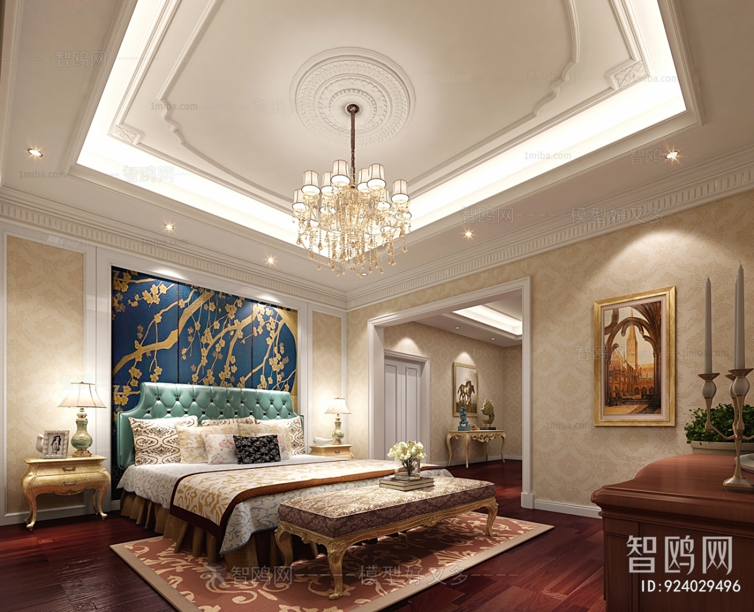 European Style Classical Style Bedroom