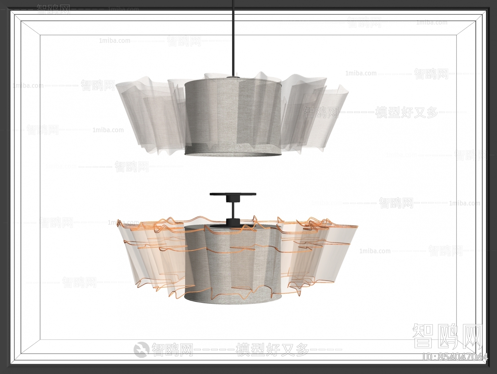 Modern Wabi-sabi Style Droplight