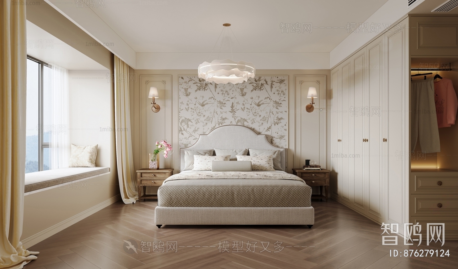 American Style Bedroom