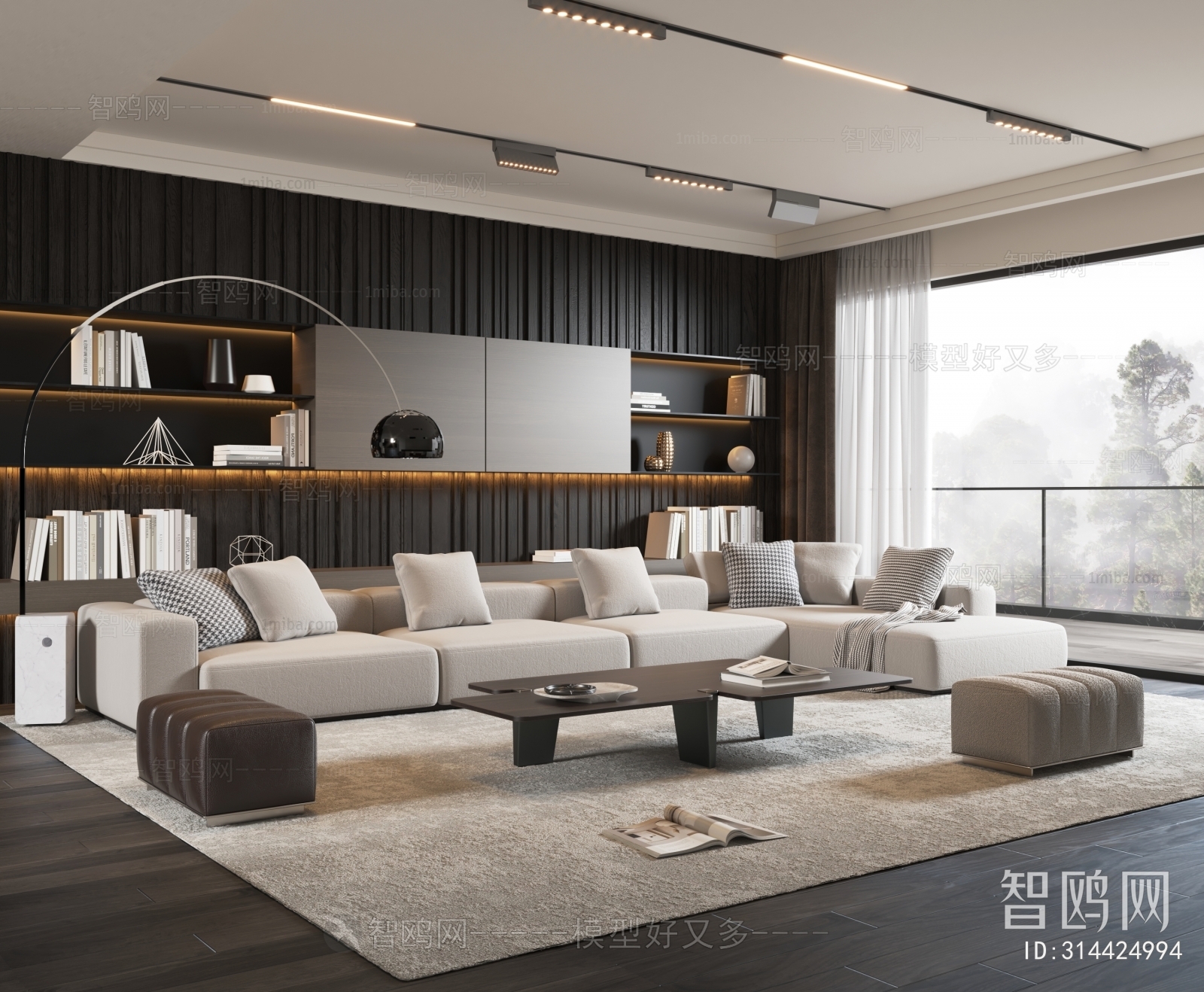 Minotti 现代客厅