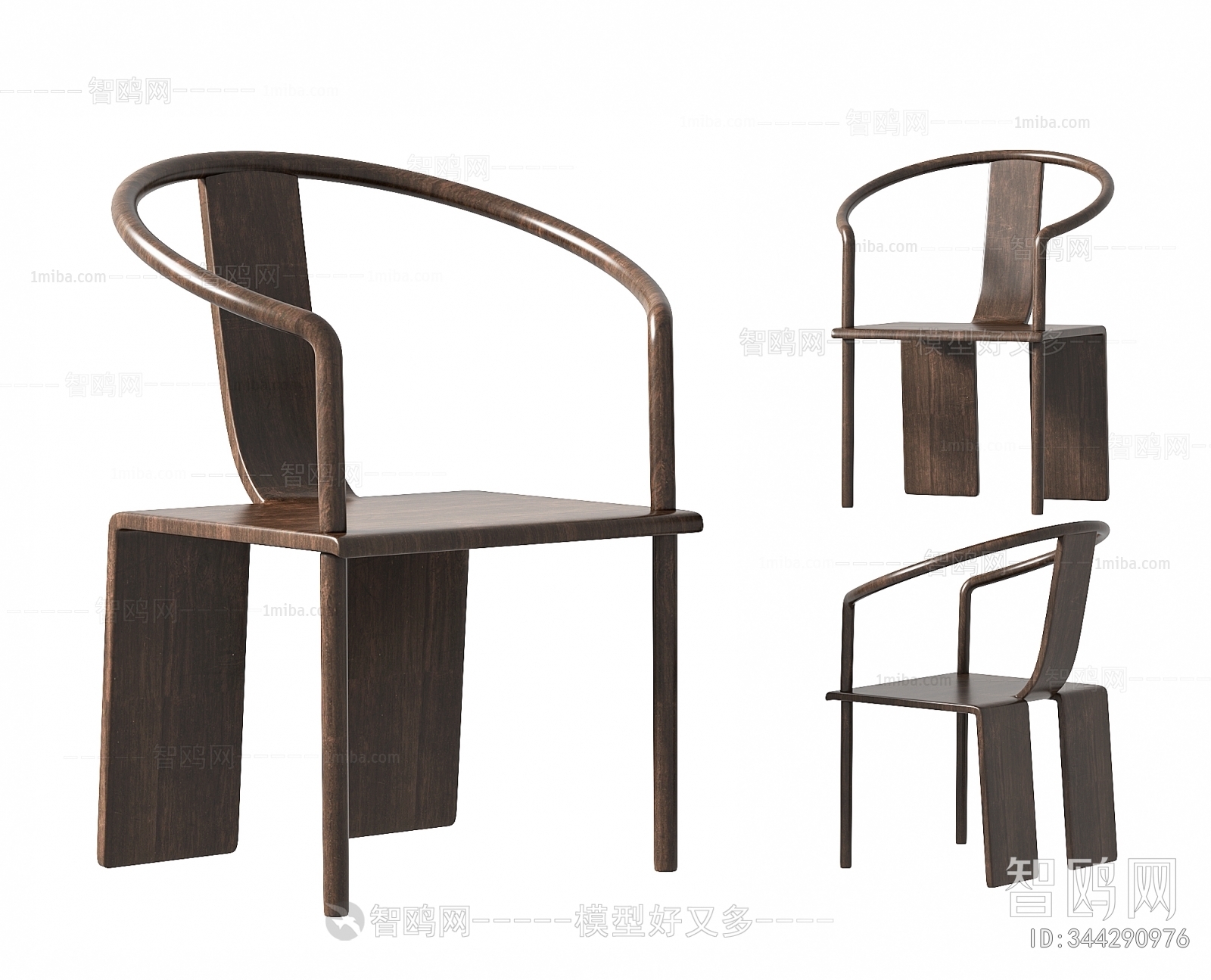 New Chinese Style Single Chair