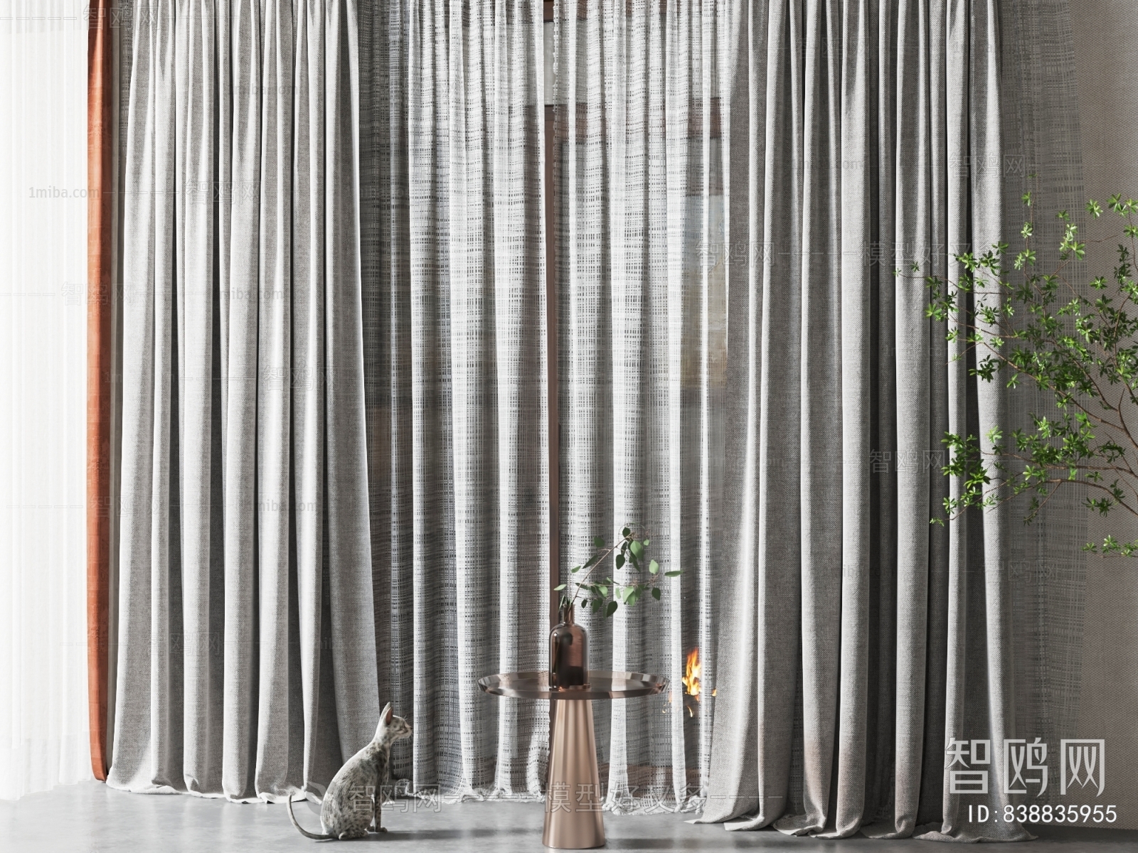 Modern The Curtain