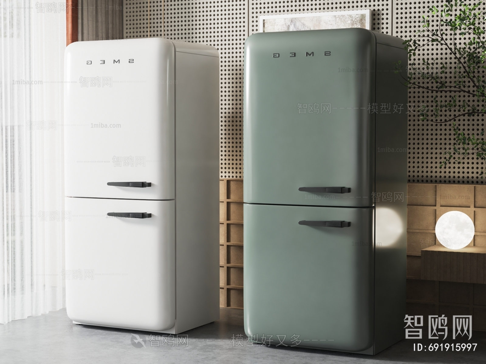 Nordic Style Home Appliance Refrigerator