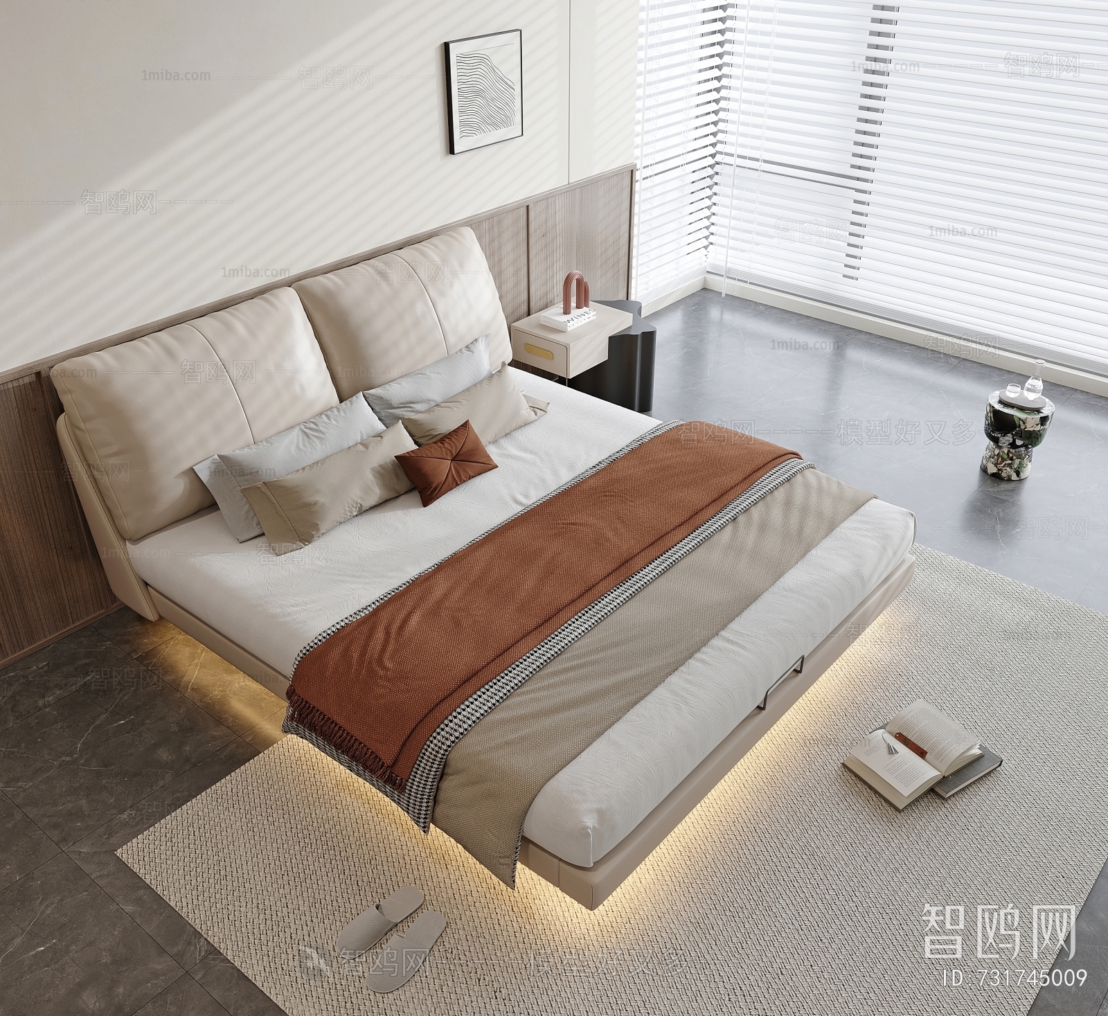 Modern Double Bed