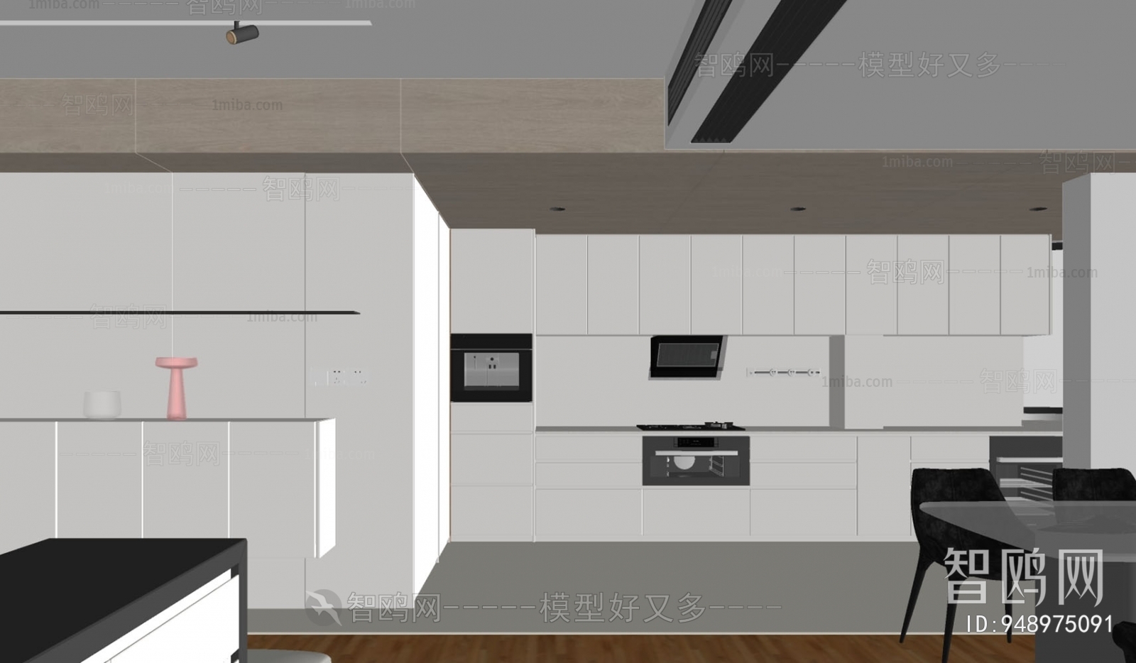 Modern Open Kitchen