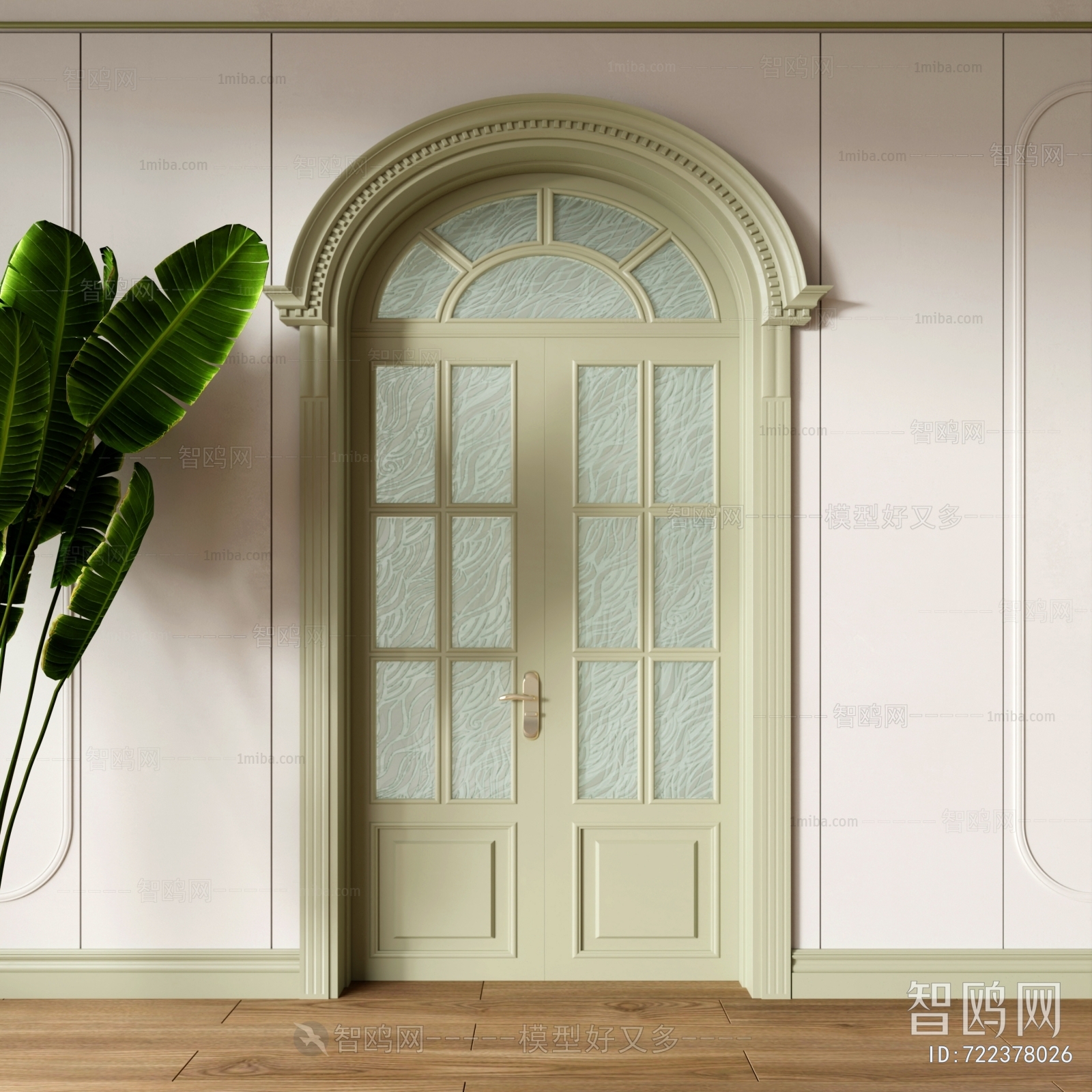 French Style Double Door