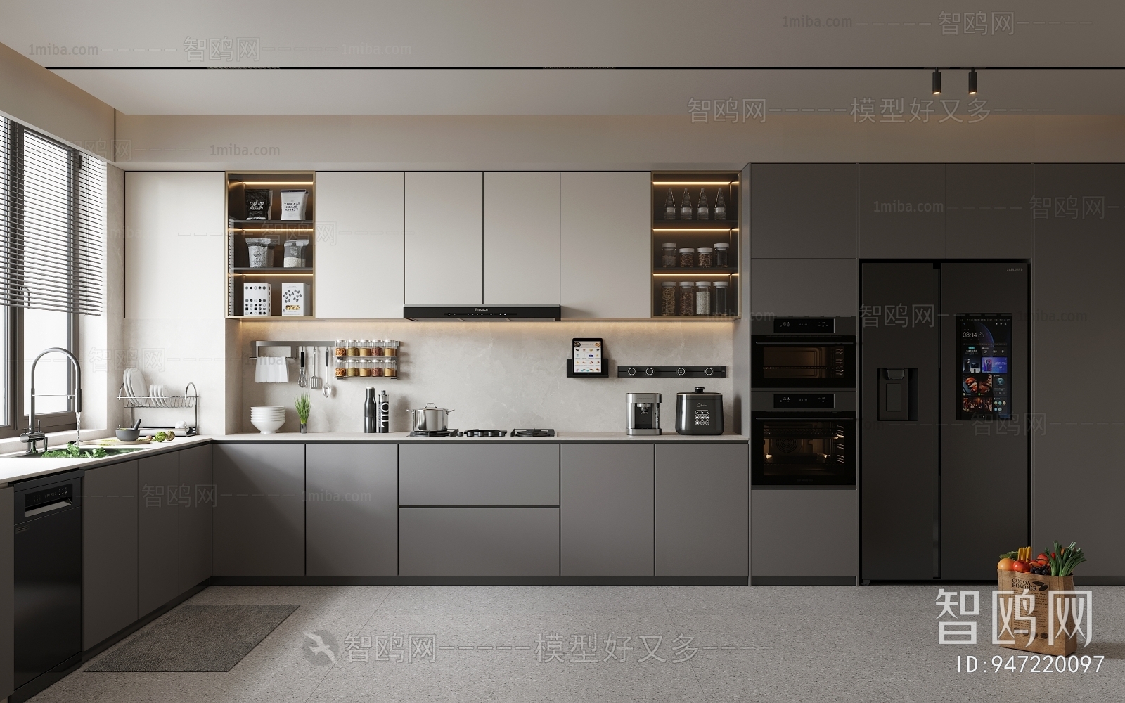 Modern The Kitchen