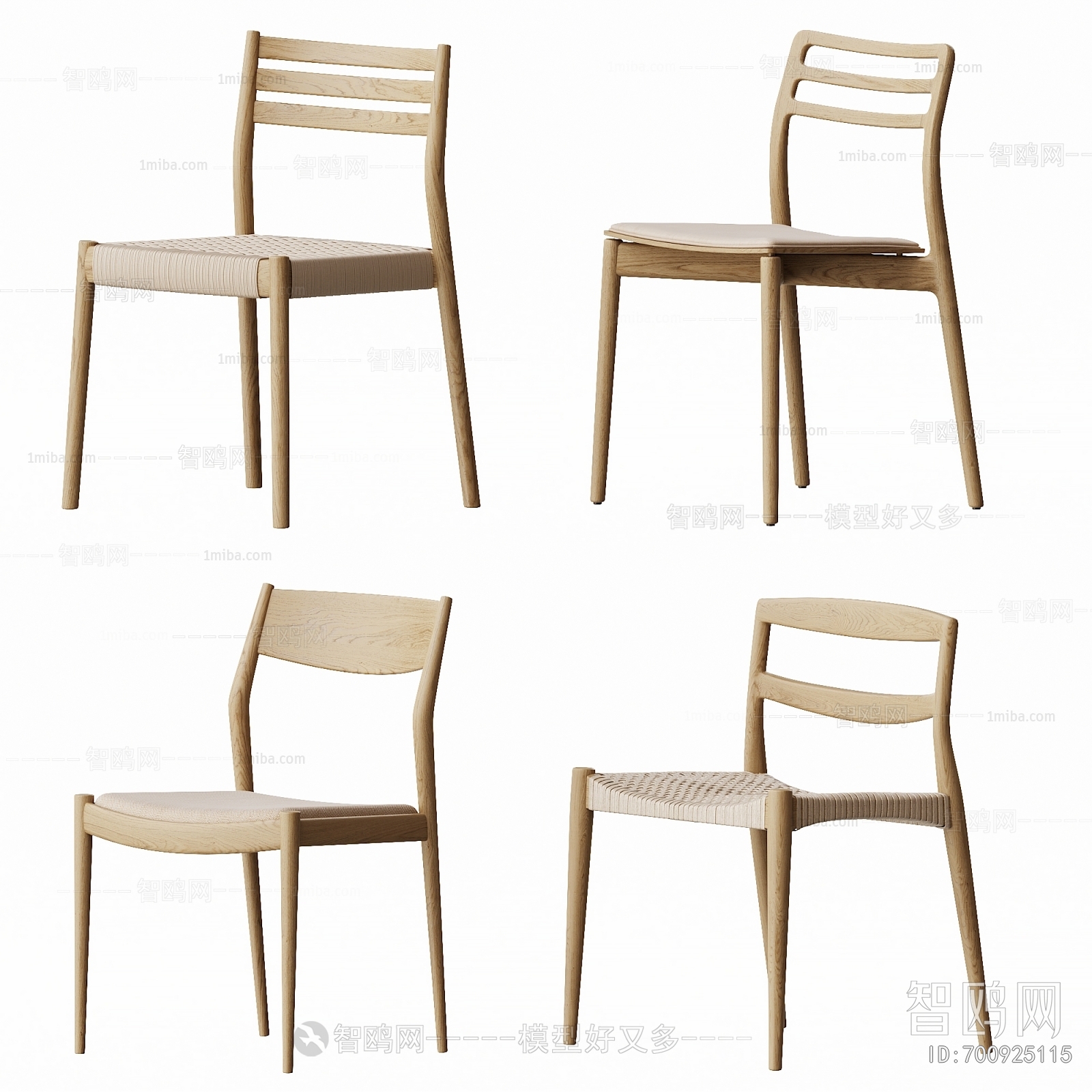 Nordic Style Single Chair