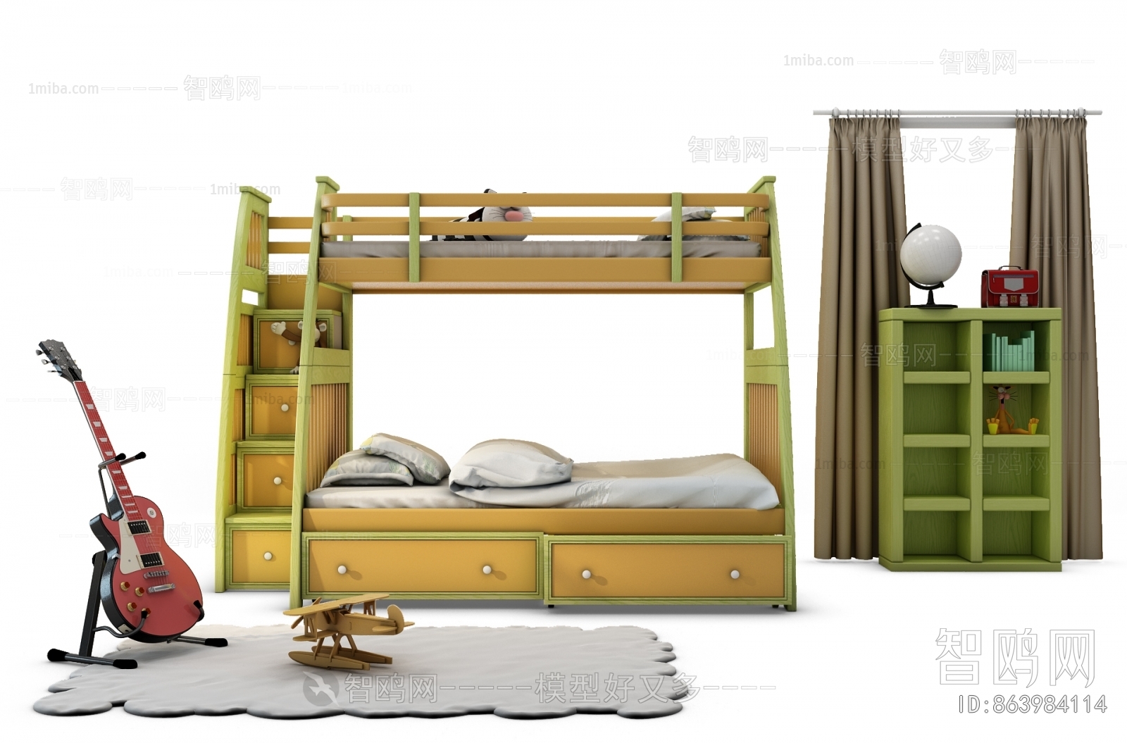 Modern Bunk Bed