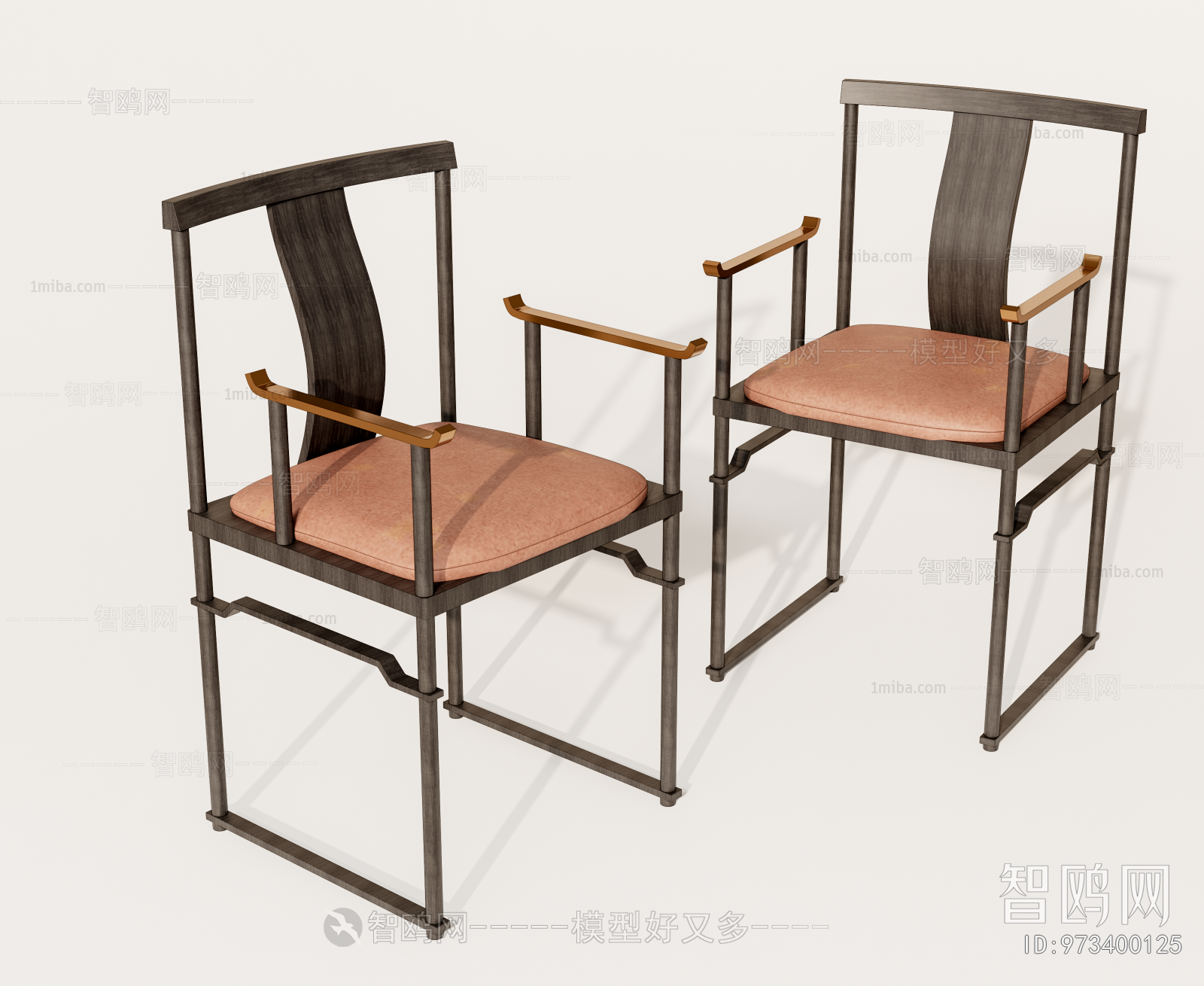 New Chinese Style Lounge Chair