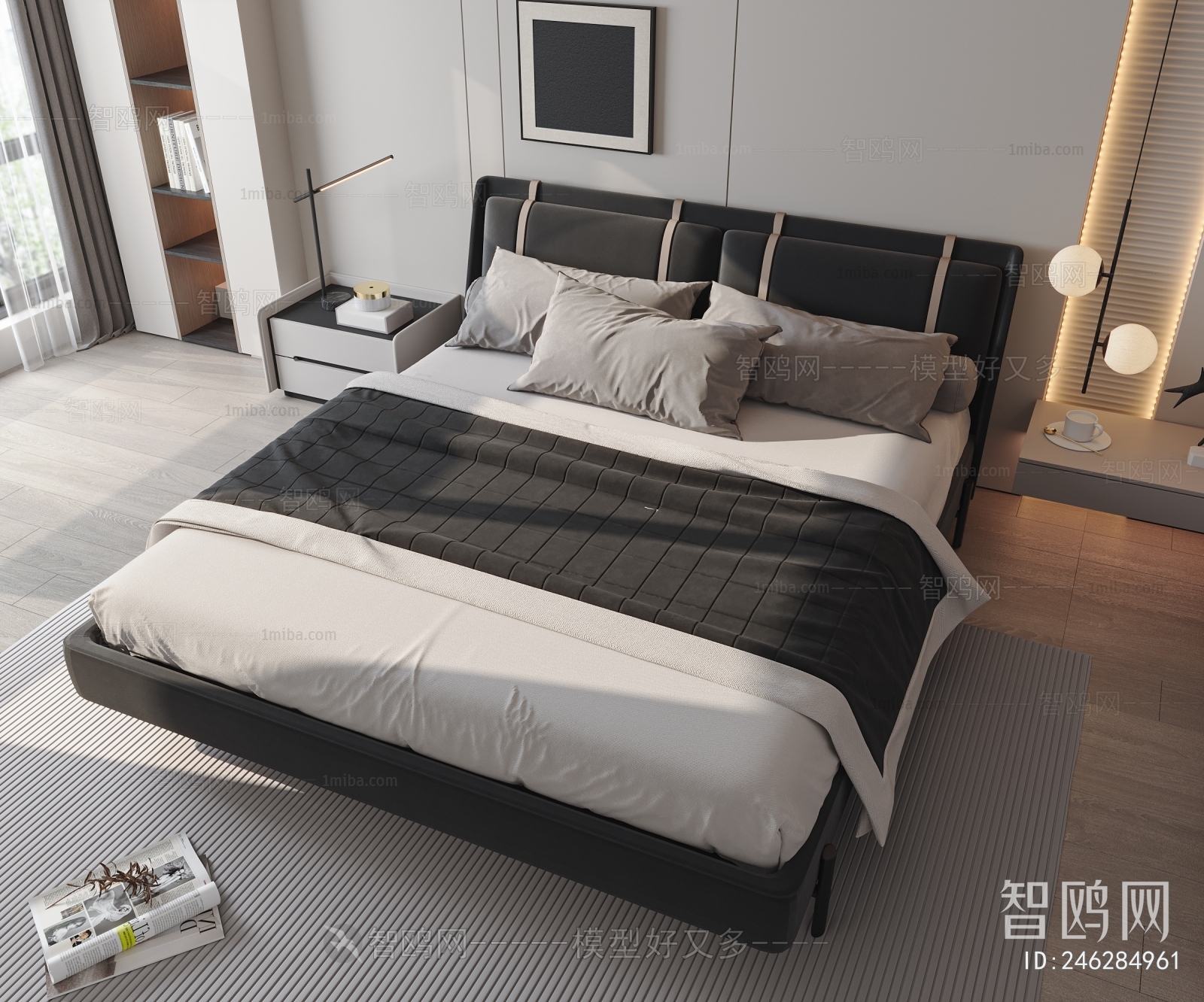 Modern Double Bed