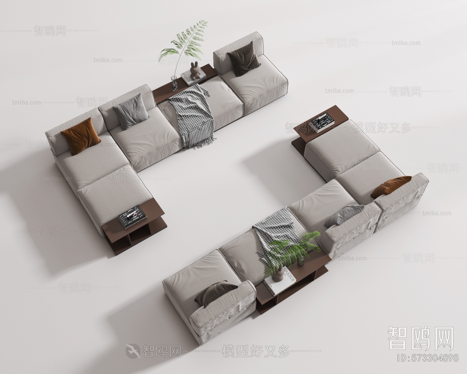 Modern Multi Person Sofa