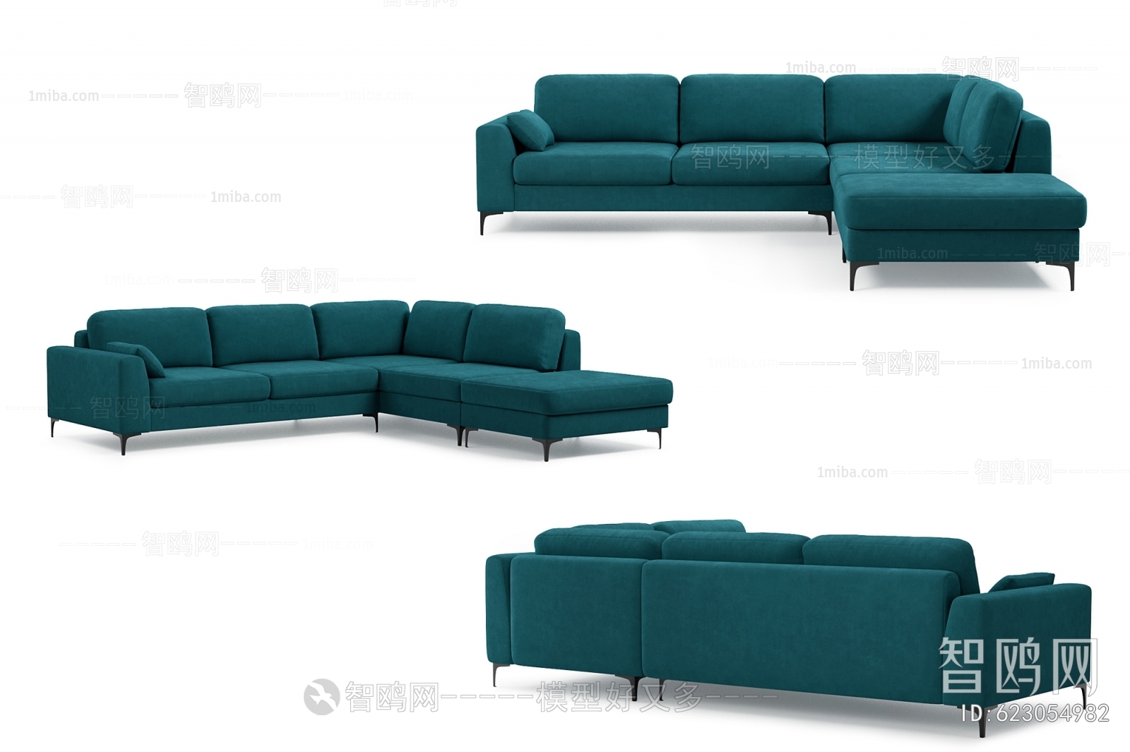 Modern Multi Person Sofa