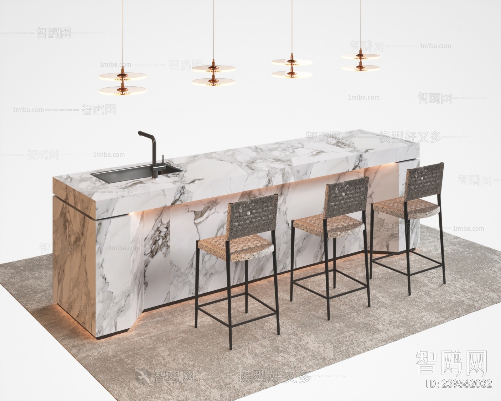 Modern Counter Bar